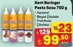 KENT BORİNGER PASTA SOSU 750 G indirimli fiyat KENT BORİNGER PASTA SOSU 750 G fiyat ve kampanya bilgisi